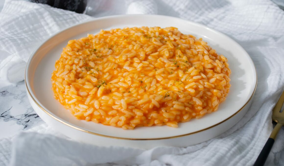 Thermomix tomato and oregano risotto