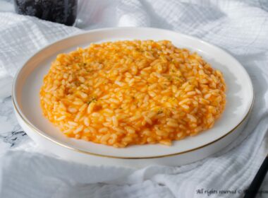 Thermomix tomato and oregano risotto