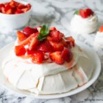 Thermomix strawberry pavlova