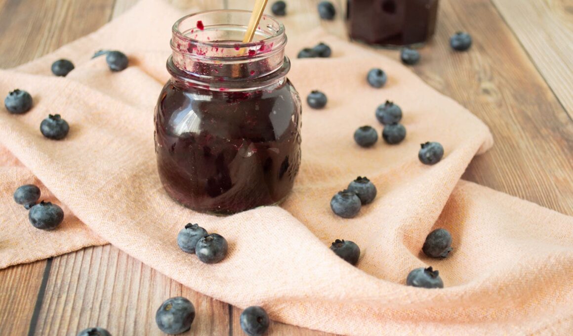 Thermomix Blueberry Jam