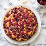 Thermomix Almond Cherry Cake