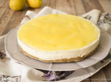 Thermomix No-bake lemon cheesecake