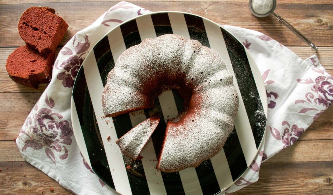 Thermomix Red Velvet Bundt Cake