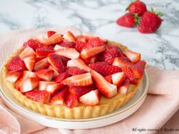 Thermomix Strawberry Tart